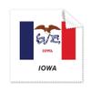 American State Flag Contour Iowa Cleaning Cloth Phone Screen Glasses Cleaner 5pcs view 1