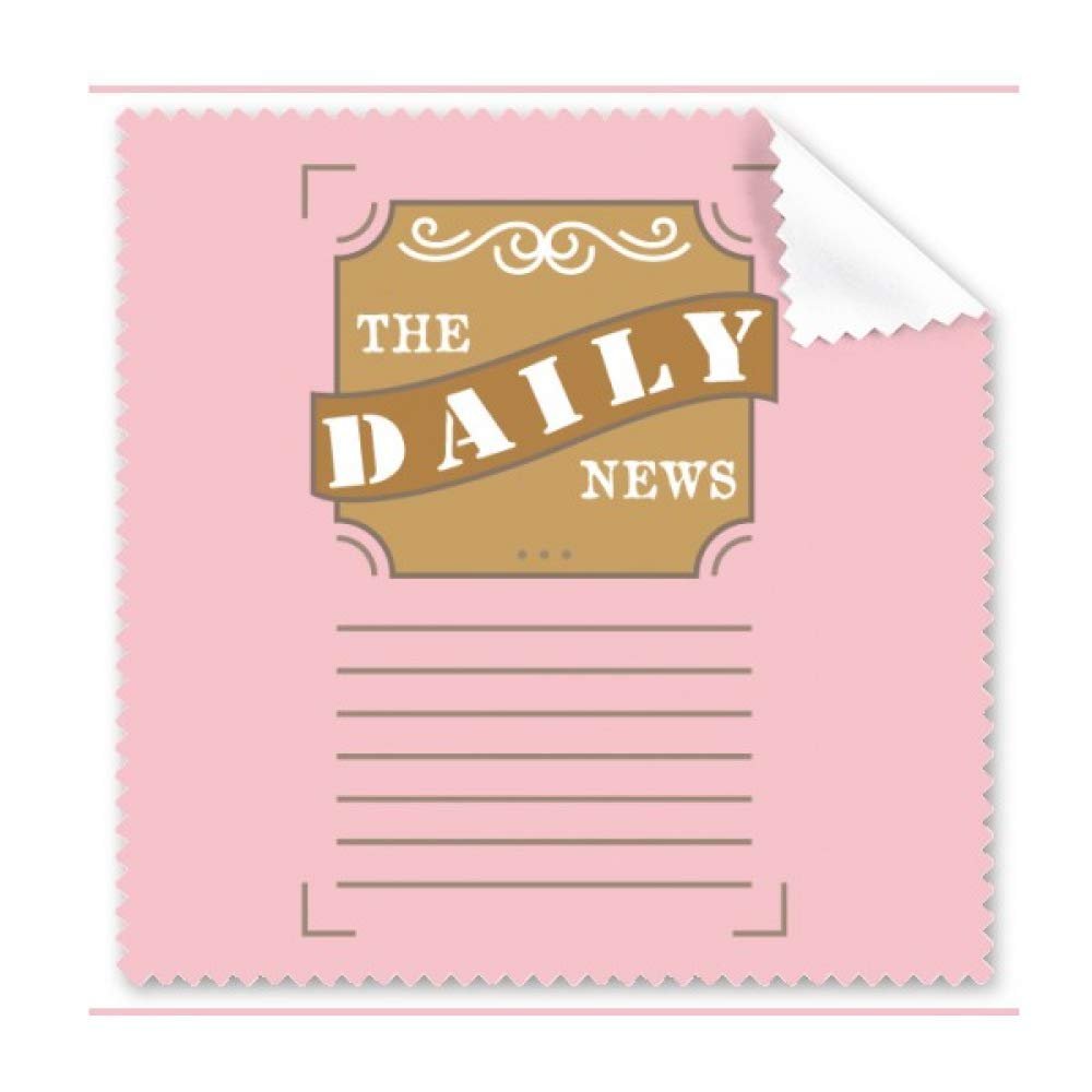 Daily List Information Newspapers Cleaning Cloth Phone Screen Glasses Cleaner 5pcs