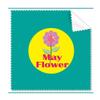 Thanksgiving Natural Mayflower Life Cleaning Cloth Phone Screen Glasses Cleaner 5pcs view 1