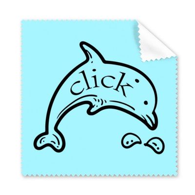 Dolphin Porpoise Cleaning Cloth Phone Screen Glasses Cleaner 5pcs
