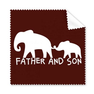 Elephant Parents Children Cleaning Cloth Phone Screen Glasses Cleaner 5pcs