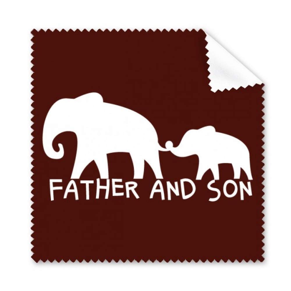 Elephant Parents Children Cleaning Cloth Phone Screen Glasses Cleaner 5pcs