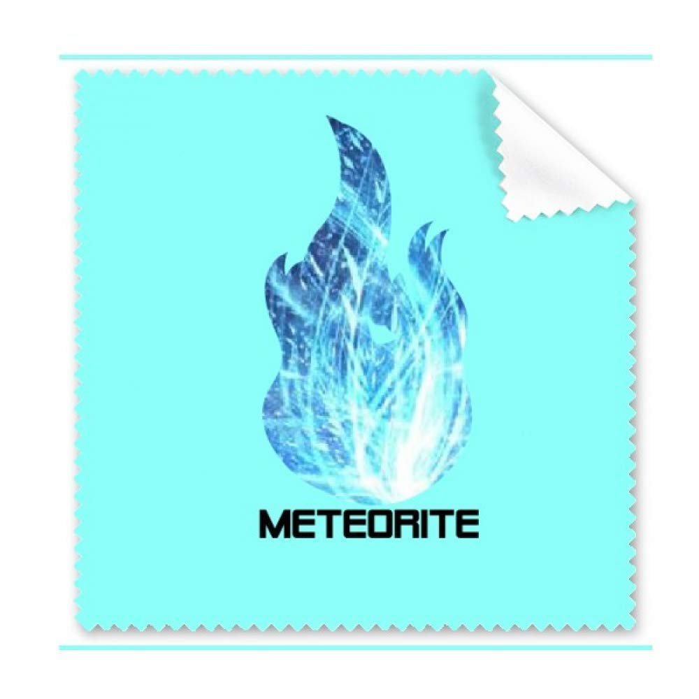 Cosmic Space Blue Flame Meteor Cleaning Cloth Phone Screen Glasses Cleaner 5pcs