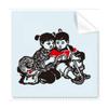China Red Education Propaganda Study Cleaning Cloth Phone Screen Glasses Cleaner 5pcs view 1