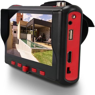 Upgrade Portable Wrist CCTV Tester,5'' LCD Monitor,HDMI in &VGA in,Camera Debugging Helper