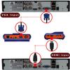 Upgrade Portable Wrist CCTV Tester,5'' LCD Monitor,HDMI in &VGA in,Camera Debugging Helper view 3