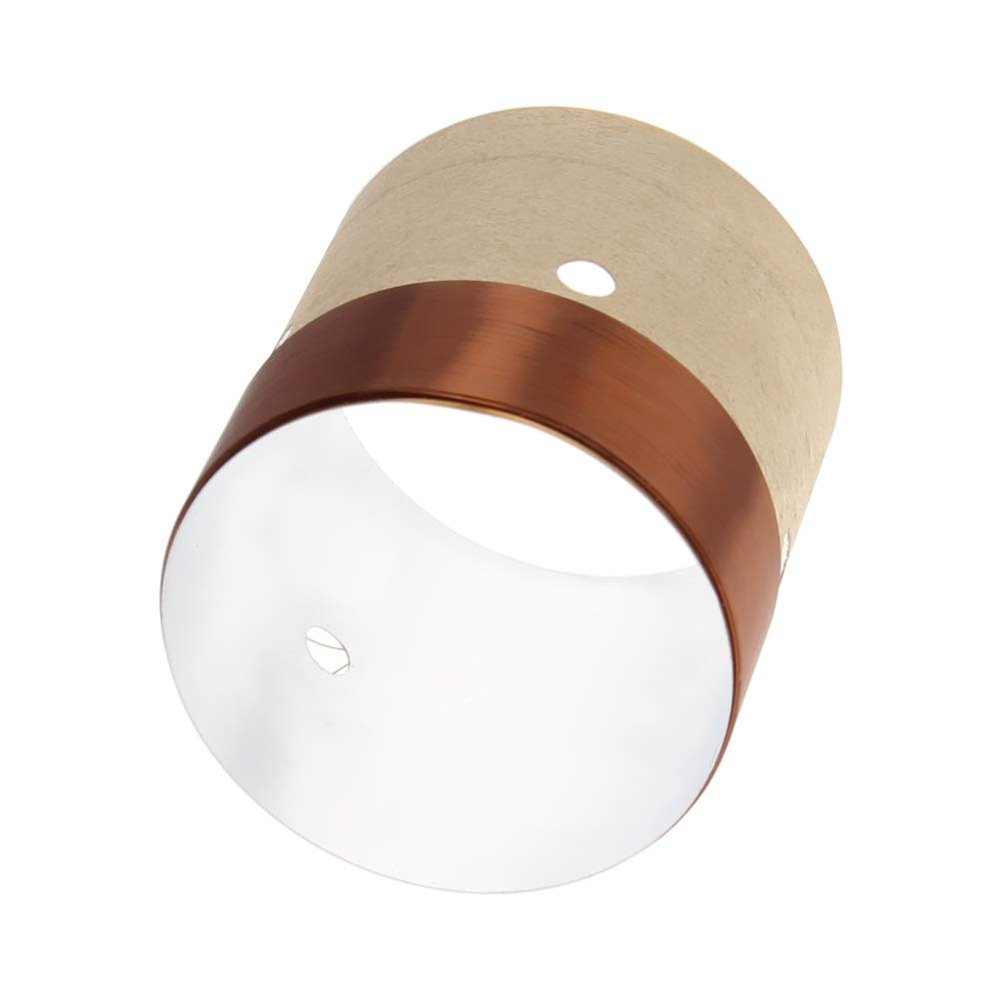 Fielect 38.5mm 1.52" Woofer Voice Coil 2 Layers Round Copper Wire for Bass Speaker Audio Repair 1Pcs