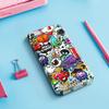 iPod Touch 7th Generation Case with 2 Screen Protectors, IDWELL Slim Anti-Scratch Flexible Soft TPU Bumper Protective Case for iPod Touch 5/6/7th, Graffiti Art view 2