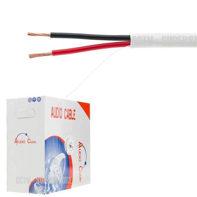 50ft - In Wall 16/2 16 AWG Gauge 2 Conductor Speaker Wire Cable CL2