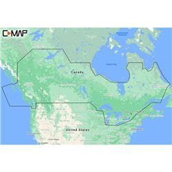 Lowrance M-NA-Y216 C-MAP Reveal Canada Lakes