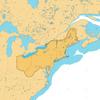 C-MAP Reveal Lakes - US Lakes North East, Map Card for Marine GPS Navigation view 1