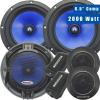 2 Pairs of Audiotek AT65C 2000 Watts Peak Power Total 170 Watts RMS/Speaker 6.5-Inch 2-Way Car Audio Component Speaker System with Woofers Tweeters & Crossovers view 1
