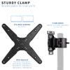 VIVO Universal Pole Mount 32 to 55 inch TV Bracket with Removable 75x75mm to 400x400mm VESA Plate, Fits up to 1.9 inch Tubing, Mount-POLE4 view 2