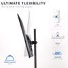 VIVO Universal Pole Mount 32 to 55 inch TV Bracket with Removable 75x75mm to 400x400mm VESA Plate, Fits up to 1.9 inch Tubing, Mount-POLE4 view 3