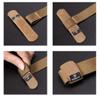 IDOGEAR Tactical Fastening Binding Strap Hook & Loop Reusable Strap (Coyote Brown, Small(2 pcs)+Medium(2 pcs) view 3