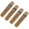IDOGEAR Tactical Fastening Binding Strap Hook & Loop Reusable Strap (Coyote Brown, Medium(4 pcs) view 1