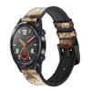 CA0230 Thai Art Buddha on Elephant Leather & Silicone Smart Watch Band Strap for Wristwatch Smartwatch Smart Watch Size (22mm) view 1