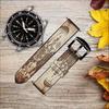 CA0230 Thai Art Buddha on Elephant Leather & Silicone Smart Watch Band Strap for Wristwatch Smartwatch Smart Watch Size (22mm) view 2