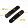 IDOGEAR Tactical Fastening Binding Strap Hook & Loop Reusable Strap (Black, Small(2 pcs)+Medium(2 pcs) view 4