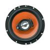 Audiobank 6.5-Inch 3-Way Orange Car Audio Stereo Coaxial Speakers - AB674 - Total of 2 Speakers / 600 Watts Peak Power Handling Rubber Coated Cloth Surround view 2
