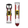 CA0468 Christmas Santa Red Suit Leather Smart Watch Band Strap for Wristwatch Smartwatch Smart Watch Size (18mm) view 3