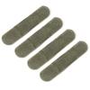 IDOGEAR Tactical Fastening Binding Strap Hook & Loop Reusable Strap (Ranger Green, Medium(4 pcs) view 2