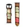 CA0009 Macarons Leather & Silicone Smart Watch Band Strap for Wristwatch Smartwatch Smart Watch Size (22mm) view 3