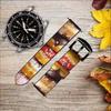 CA0316 Fancy Sweet Donuts Leather & Silicone Smart Watch Band Strap for Wristwatch Smartwatch Smart Watch Size (22mm) view 2