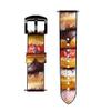 CA0316 Fancy Sweet Donuts Leather & Silicone Smart Watch Band Strap for Wristwatch Smartwatch Smart Watch Size (22mm) view 3