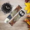 CA0154 Wake up Owl Leather Smart Watch Band Strap for Wristwatch Smartwatch Smart Watch Size (18mm) view 2