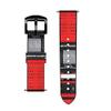 CA0611 Red Cassette Recorder Graphic Leather & Silicone Smart Watch Band Strap for Wristwatch Smartwatch Smart Watch Size (20mm) view 3