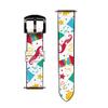 CA0637 Carnival Pattern Leather & Silicone Smart Watch Band Strap for Wristwatch Smartwatch Smart Watch Size (22mm) view 3