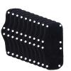 GORGECRAFT 10PCS Black Cotton Washable Hard Hat Sweatband Reusable Snap-On Sweatband Hard Hat Liner for Safety Accessories view 1