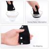 GORGECRAFT 10PCS Black Cotton Washable Hard Hat Sweatband Reusable Snap-On Sweatband Hard Hat Liner for Safety Accessories view 4