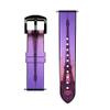 CA0745 Eiffel Paris Sunset Leather & Silicone Smart Watch Band Strap for Wristwatch Smartwatch Smart Watch Size (20mm) view 3