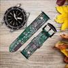 CA0808 Electronics Circuit Board Graphic Leather Smart Watch Band Strap for Wristwatch Smartwatch Smart Watch Size (18mm) view 2