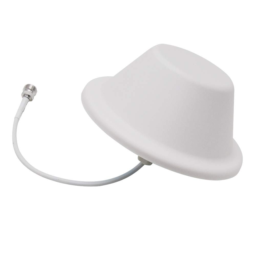 qifan Indoor Omni Ceiling Mount antenna-4dBi 698-3800MHz 2G 3G 4G LTE 5G GSM Antenna for Cell Phone Signal Booster Router