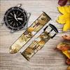 CA0238 French Country Chicken Leather & Silicone Smart Watch Band Strap for Wristwatch Smartwatch Smart Watch Size (20mm) view 2