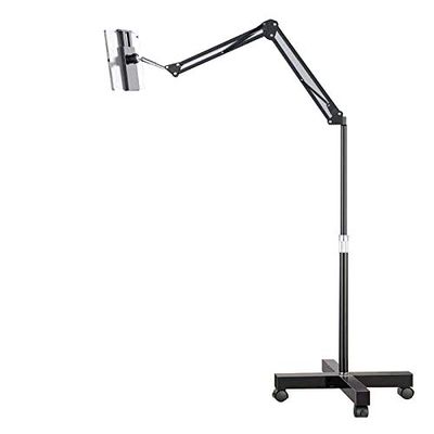 Mobile Tablet Floor Stand Tablet Holder Mount,Tablet Stand with wheelsAdjustable Height & Stable Base, Compatible iPad Mini Air Pro 12.9, Galaxy Tab, Kindle, Phones (4.7''-13'')