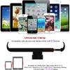 Mobile Tablet Floor Stand Tablet Holder Mount,Tablet Stand with wheelsAdjustable Height & Stable Base, Compatible iPad Mini Air Pro 12.9, Galaxy Tab, Kindle, Phones (4.7''-13'') view 4