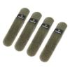 IDOGEAR Tactical Fastening Binding Strap Hook & Loop Reusable Strap (Ranger Green, Small(4 pcs) view 1
