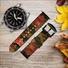 CA0696 Camouflage Blood Splatter Leather Smart Watch Band Strap for Wristwatch Smartwatch Smart Watch Size (18mm) view 2