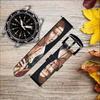 CA0766 Lady Ermine Leonardo da Vinci Leather & Silicone Smart Watch Band Strap for Wristwatch Smartwatch Smart Watch Size (22mm) view 2