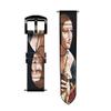 CA0766 Lady Ermine Leonardo da Vinci Leather & Silicone Smart Watch Band Strap for Wristwatch Smartwatch Smart Watch Size (22mm) view 3