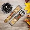 CA0146 Raphael's School of Athens Leather Smart Watch Band Strap for Wristwatch Smartwatch Smart Watch Size (24mm) view 2