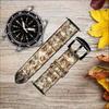 CA0017 Michelangelo Chapel Ceiling Leather & Silicone Smart Watch Band Strap for Wristwatch Smartwatch Smart Watch Size (20mm) view 2