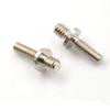 2pcs/lot 1/4" Silver Male Threaded to M5 Male Threaded Screw Adapters for Tripod Camera SCRW-066514 view 3