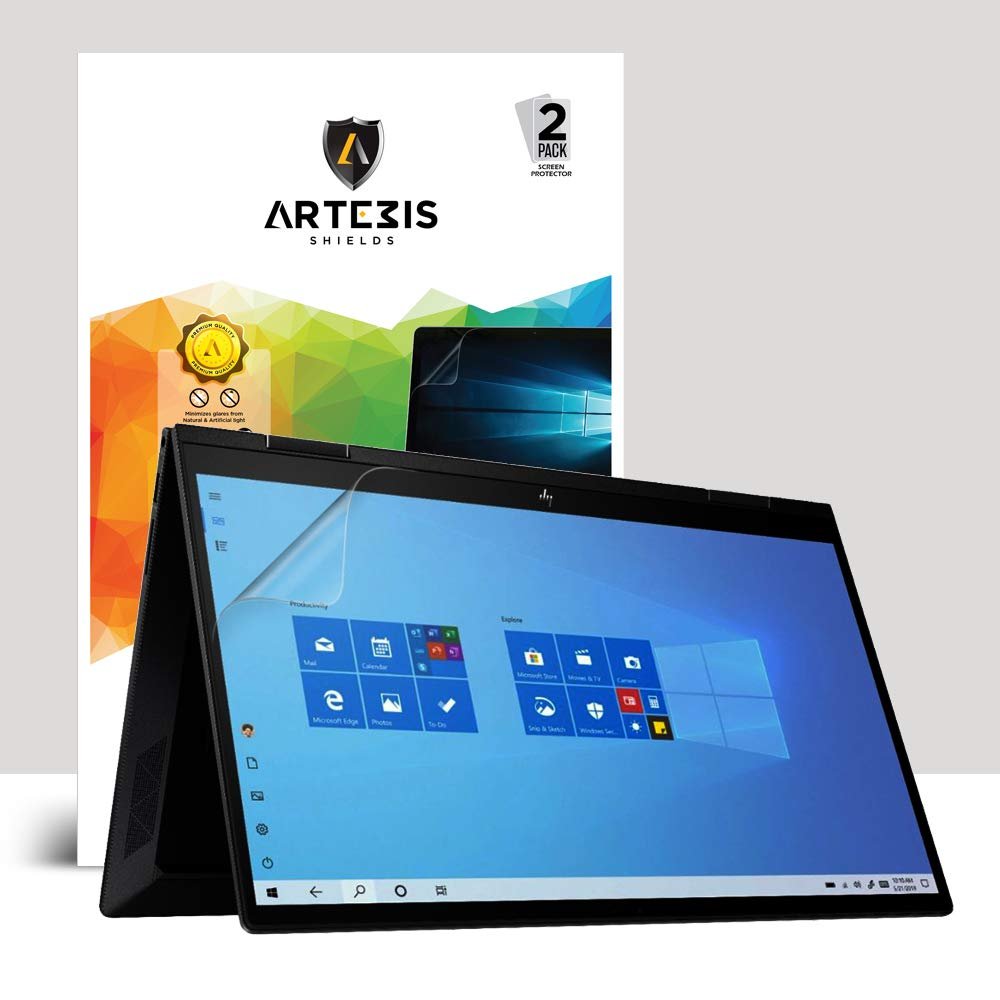 Anti Glare Matte Screen Protector (Edge To Edge) for HP Envy x360 15.6 Touchscreen 2in1 convertible **compatible Only with [ 15-dr1679cl 15-ds1063cl 15-dr1070wm 15-dr1058ms 15-ds1010wm] BY Artemis Shields [2 Pack]
