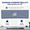 VIVO Full Motion Ultrawide Monitor Wall Mount, Fits Ultra-Wide Screens up to 49 inches and 44 lbs, Tilt and Swivel Arm, White, MOUNT-VW01MW view 4