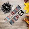 CA0073 Tibet Art Leather Smart Watch Band Strap for Wristwatch Smartwatch Smart Watch Size (18mm) view 2